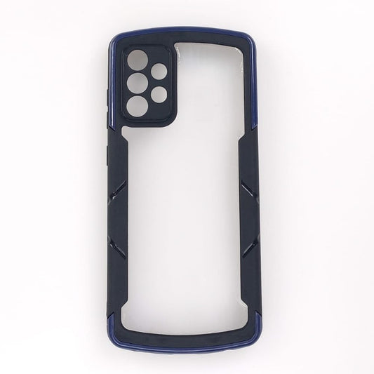 Estuche Transparente con Marco Reforzado para Samsung A72 - A72MRT02