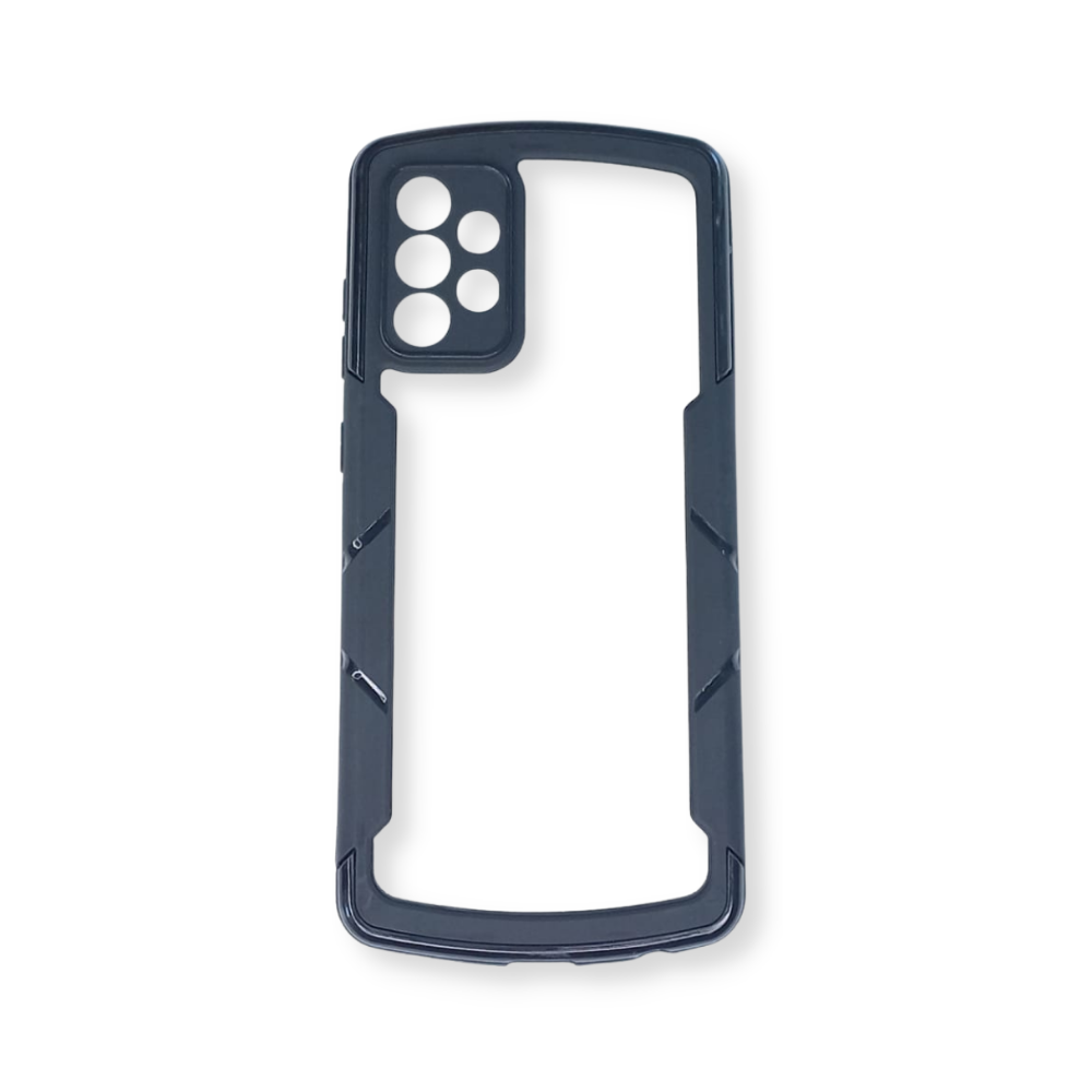 Estuche Transparente Samsung A72 - Marco Reforzado - A72MRT03
