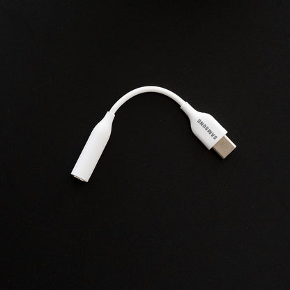 Cable Samsung Adaptador Auxiliar Tipo C a 3.5 Mm - Blanco - ACL005