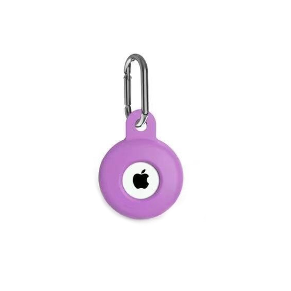 Estuche silicon el rey silicon purple para airtags apple todos color morado