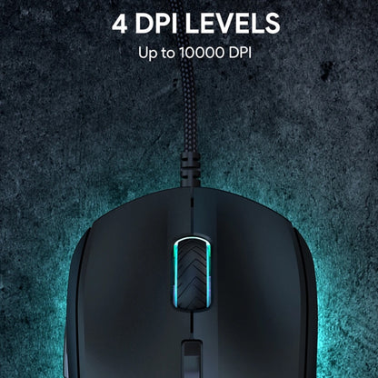 Aukey Gaming Knight RGB Mouse 10000 DPI - AUK17