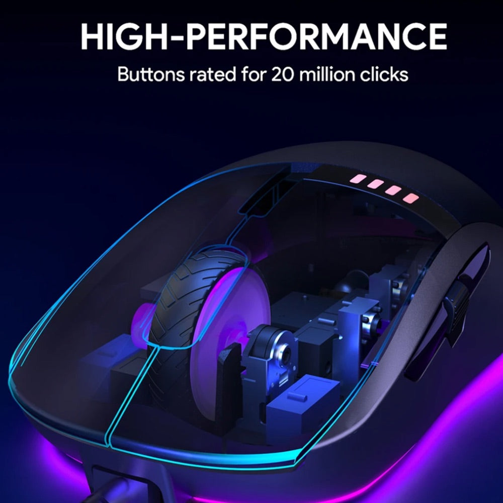 Aukey Gaming Knight RGB Mouse 10000 DPI - AUK17