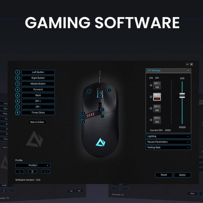 Aukey Gaming Knight RGB Mouse 10000 DPI - AUK17