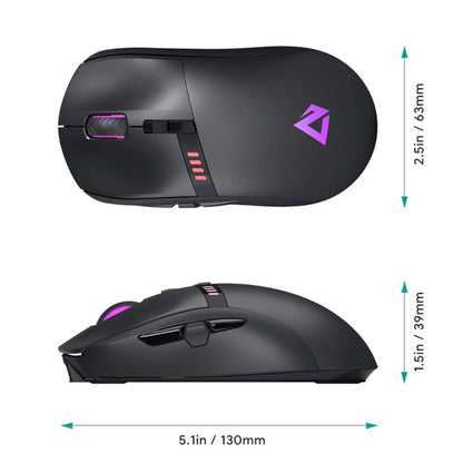 Aukey Gaming Wireless Knight Mouse RGB 16000 DPI - AUK18