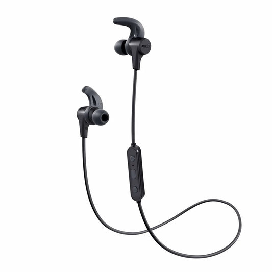 Audífonos Aukey Inalámbricos Deportivos - Negro - AUK25