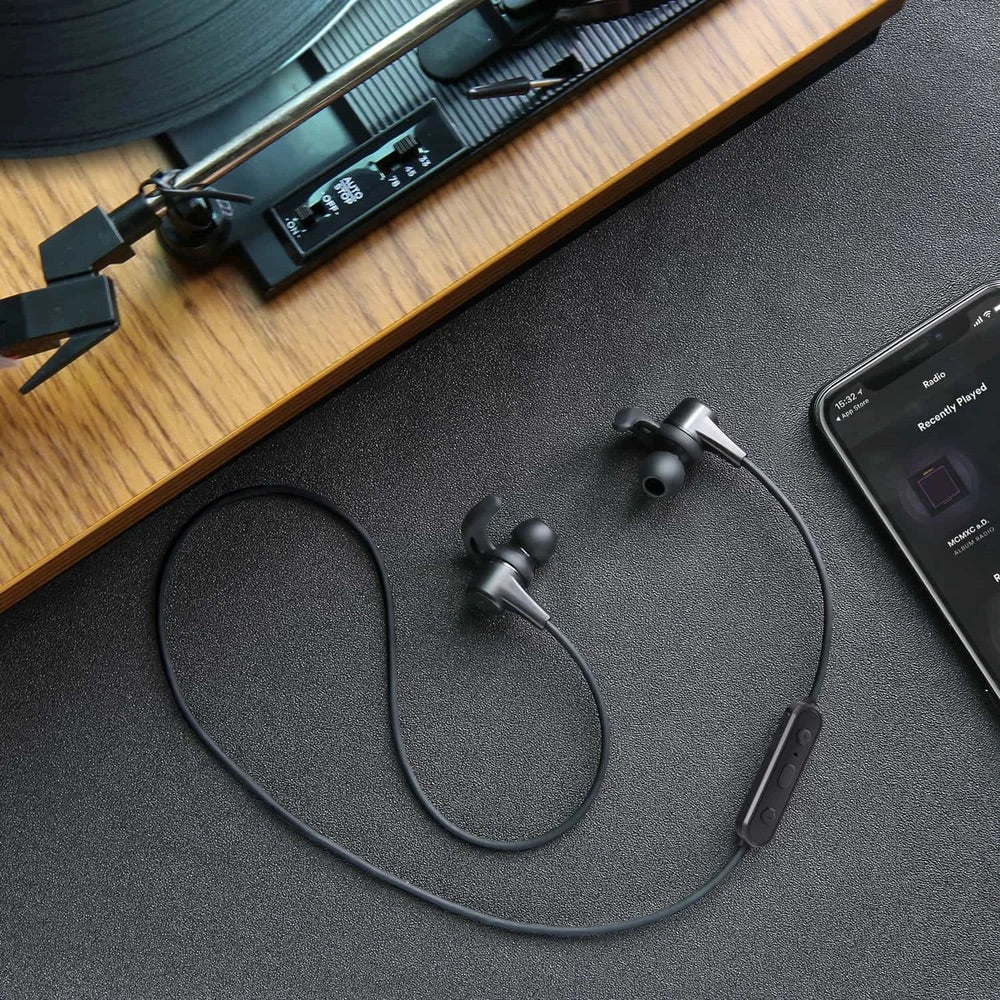 Audífonos Aukey Inalámbricos Deportivos - Negro - AUK25