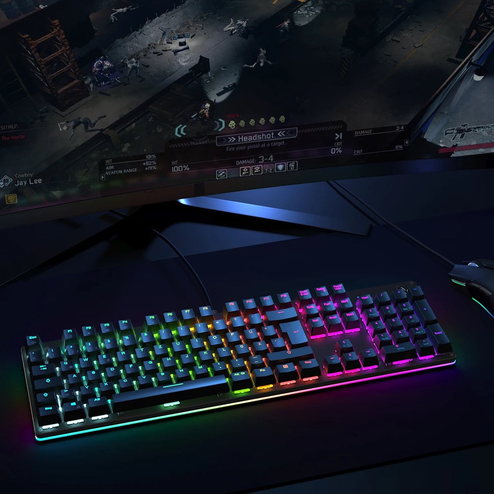 Teclado Mecánico Aukey KMG12 - 104 Teclas - AUK51