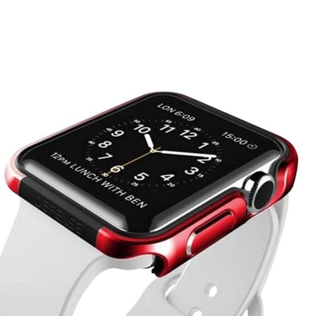 Estuche Xdoria Bumper Antigolpes Rojo para Apple Watch 40 Mm - BUM40XD007