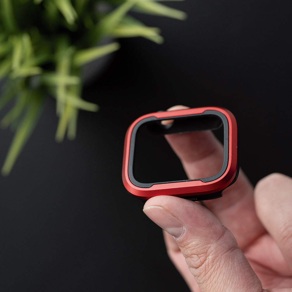 Estuche Protección El Rey Defense - Apple 45 mm Rojo - DEFWT03