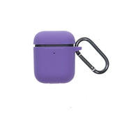 estuche silicon el rey silicon grueso para airpods 1 / 2 apple gen 1 ,  gen 2 color morado