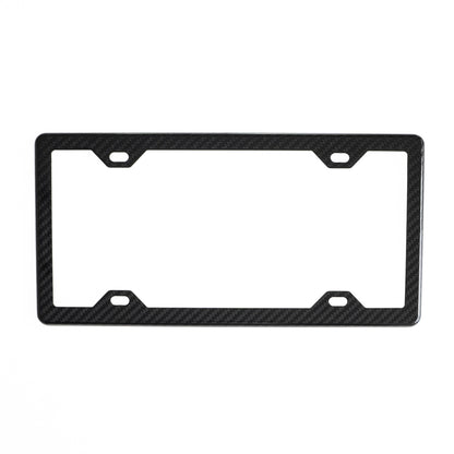 Porta Placa Fibra Carbon El Rey - FIBC05
