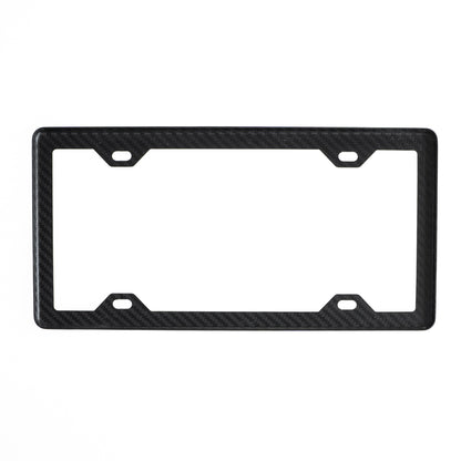Porta Placa Fibra Carbon El Rey - FIBC05