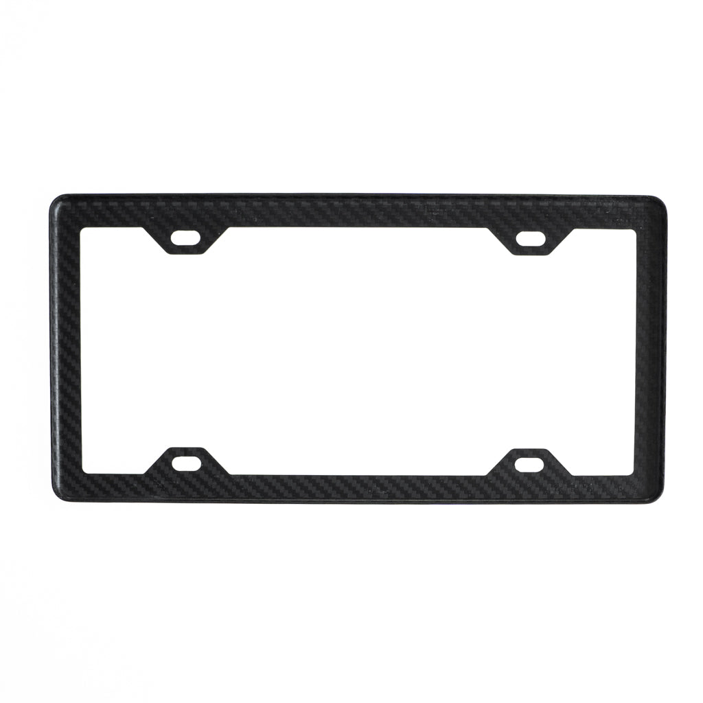 Porta Placa Fibra Carbon El Rey - FIBC05