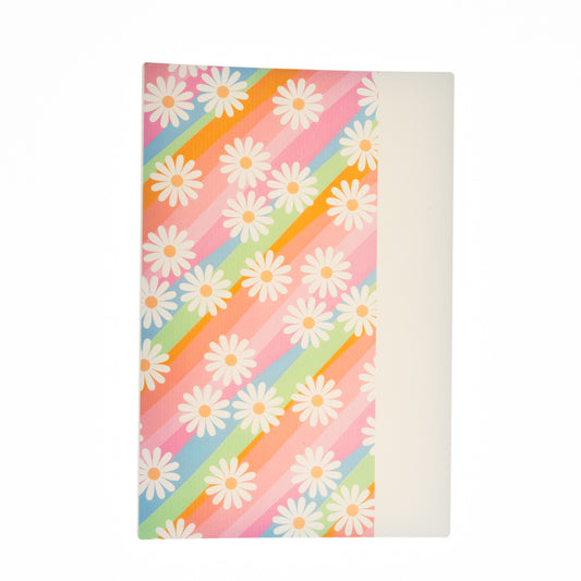 Lámina Parte Trasera Margarita Blanca para Celular - FILC24