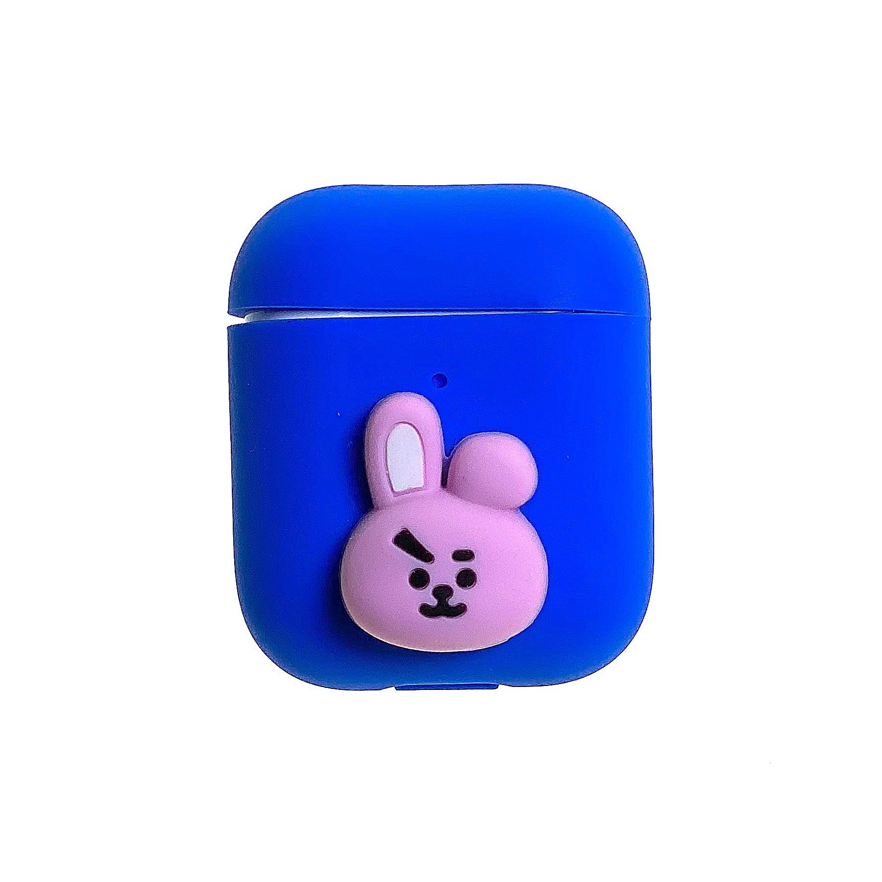 Estuche Audífonos Genéricos Conejo Azul para AirPods 1/2 - GENAIRP007