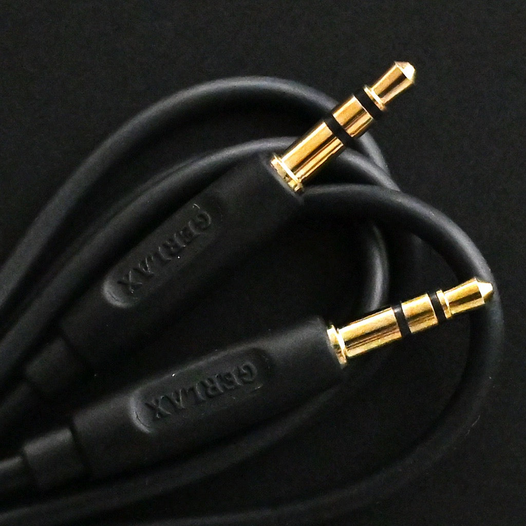 Cable Auxiliar de Audio Gerlax 3.5 Mm Negro - GXA01