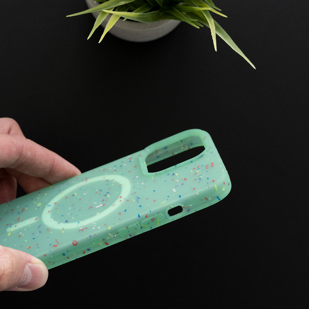 Estuche magsafe el rey magsafe core apple iphone 12 color verde