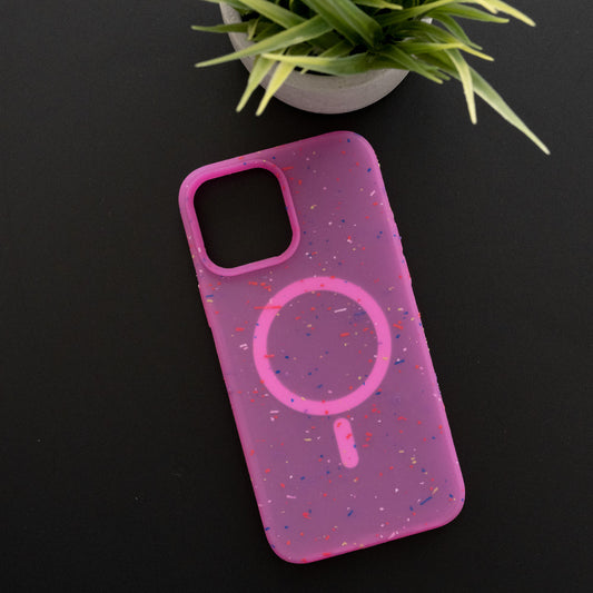 Estuche Magsafe el Rey para iPhone 12 - Rosado - IP12ELC09