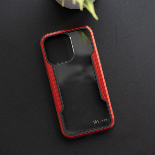 Estuche Protección El Rey Defense para iPhone 12 - Rojo - IP12ERDS03