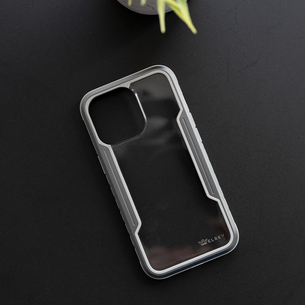 estuche proteccion el rey defense apple iphone 12 pro max color gris