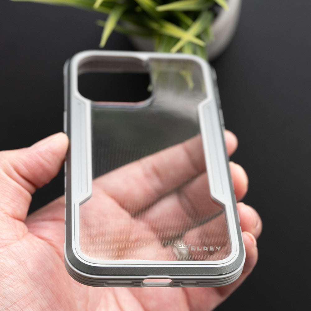 Estuche Protección El Rey Defense iPhone 12 Pro Max - Gris - IP12PMERDS05