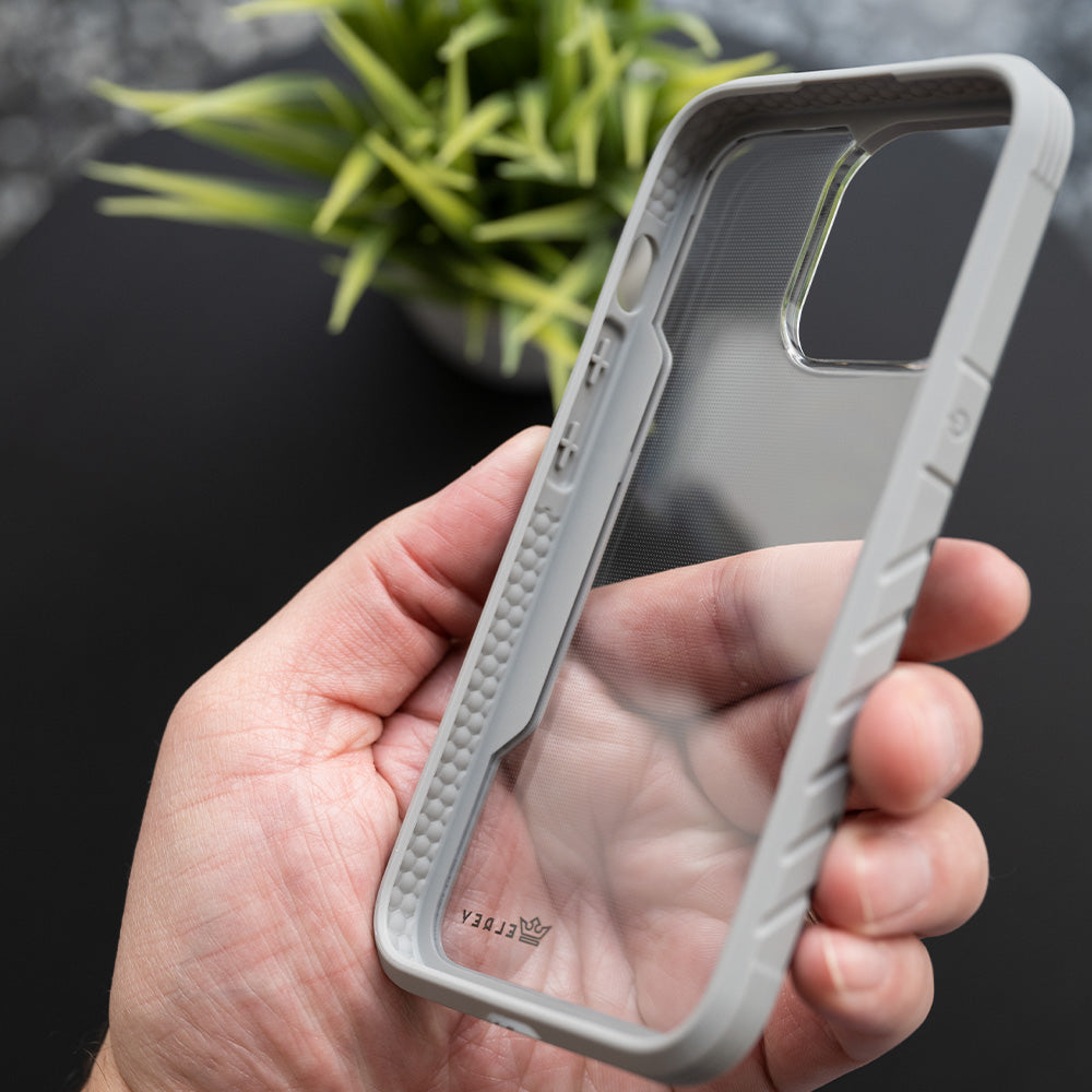 Estuche Protección El Rey Defense iPhone 12 Pro Max - Gris - IP12PMERDS05