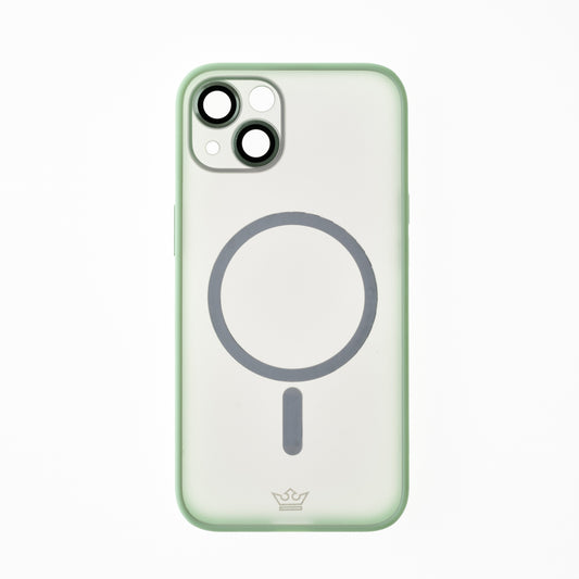 Estuche Vidrio Templado El Rey MagSafe iPhone 13 Verde - IP13MAGV05