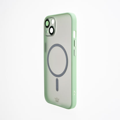 Estuche Vidrio Templado El Rey MagSafe iPhone 13 Verde - IP13MAGV05