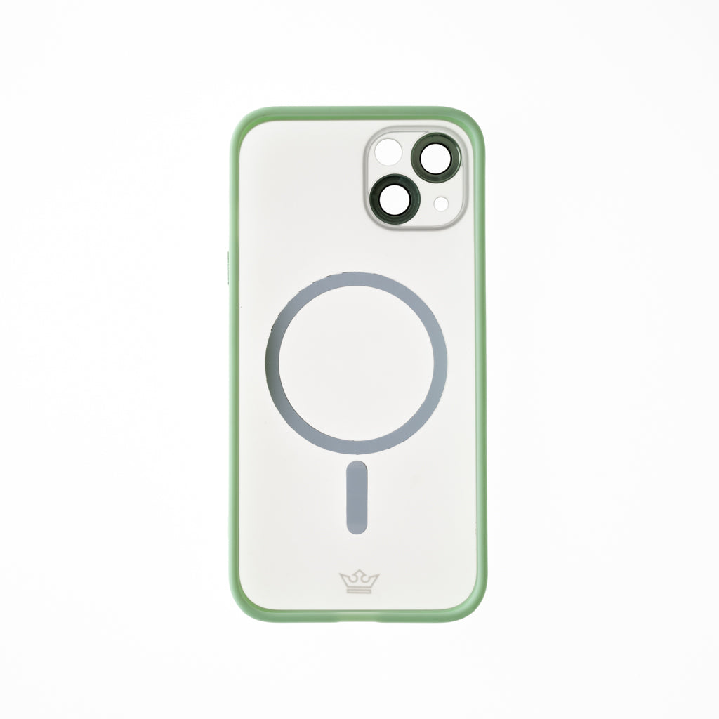 Estuche Vidrio Templado El Rey MagSafe iPhone 13 Verde - IP13MAGV05