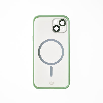 Estuche Vidrio Templado El Rey MagSafe iPhone 13 Verde - IP13MAGV05