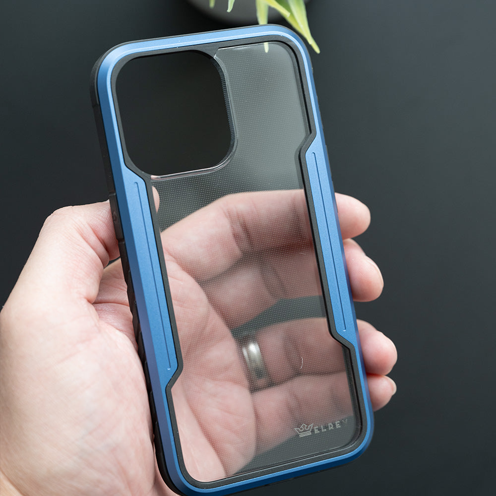 Estuche Protección El Rey Defense iPhone 13 Pro Azul - IP13PERDS04