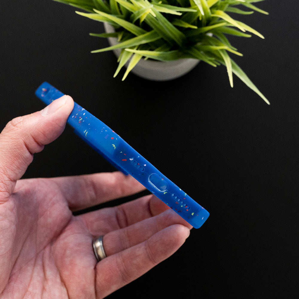 Estuche MagSafe El Rey para iPhone 13 Pro Max - Color Azul - IP13PMELC06