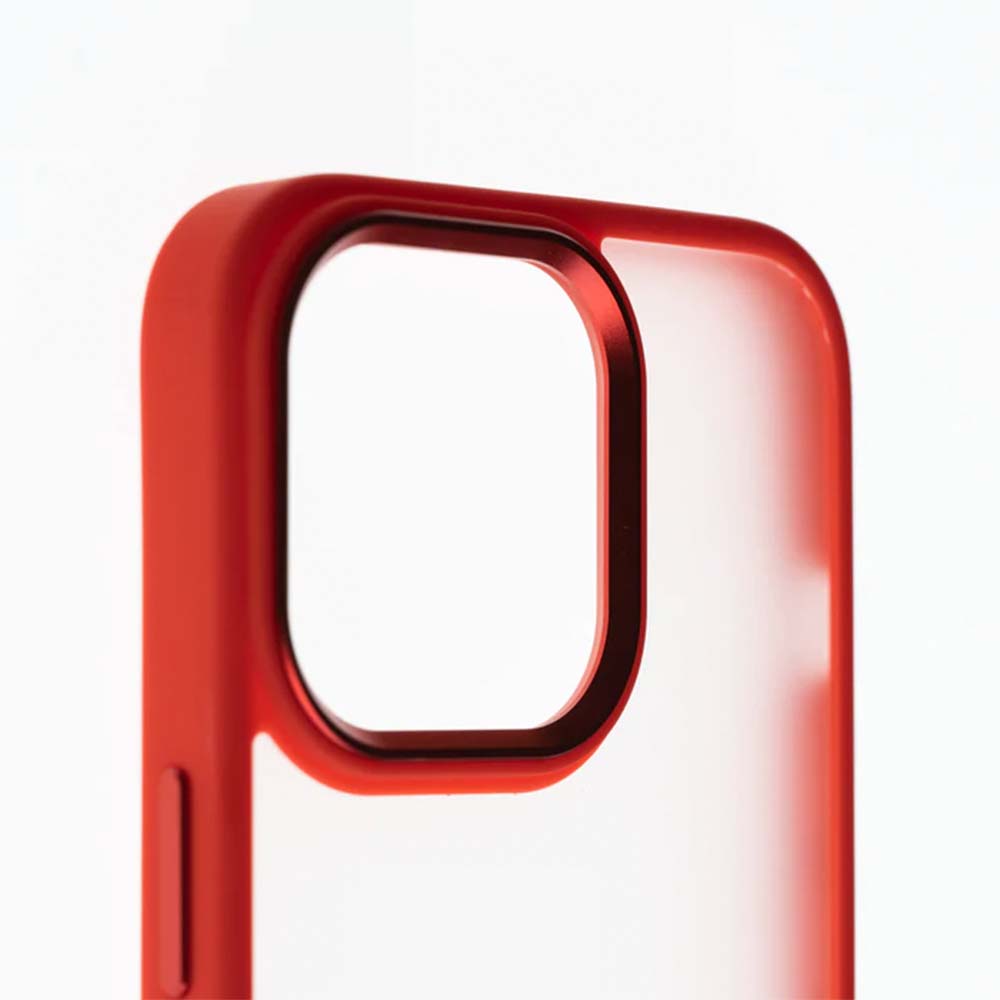 Estuche clasico el rey apple iphone 13 pro max color rojo