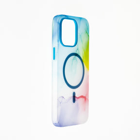 estuche clasico el rey figura apple iphone 14 pro color arcoiris