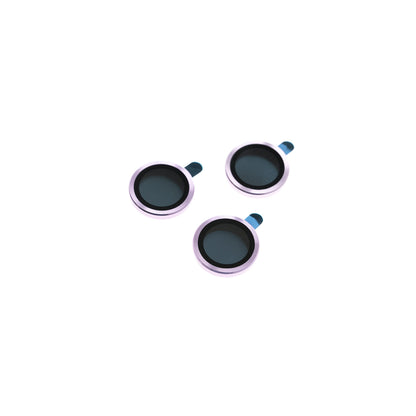 Vidrio Templado Cámara con Borde de Metal Rosa para iPhone 14 Pro - IP14PPLEN10
