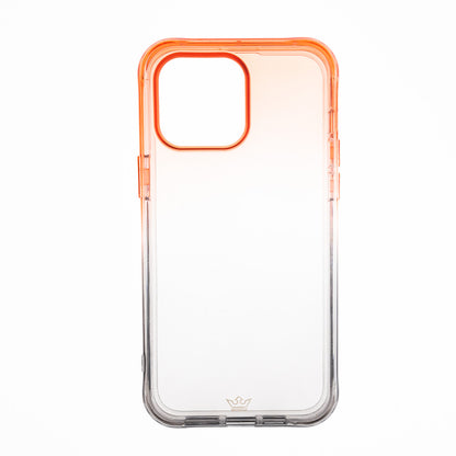 Estuche Clásico El Rey para iPhone 14 Plus - Naranja/Gris - IP14PRDG02