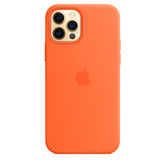 estuches silicon apple iphone 14 pro color naranja