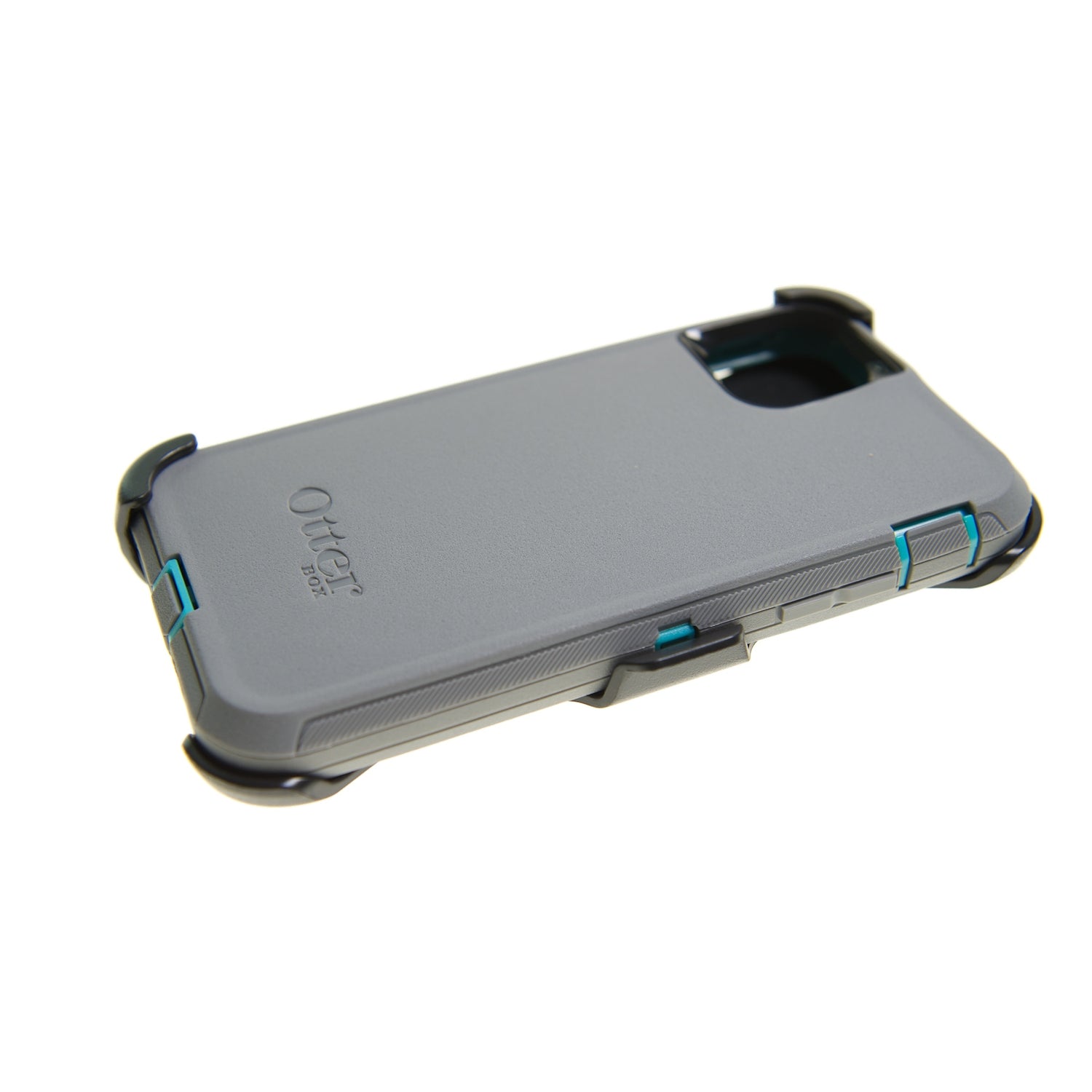 Estuche proteccion otterbox defender apple iphone 11 pro color gris / turquesa