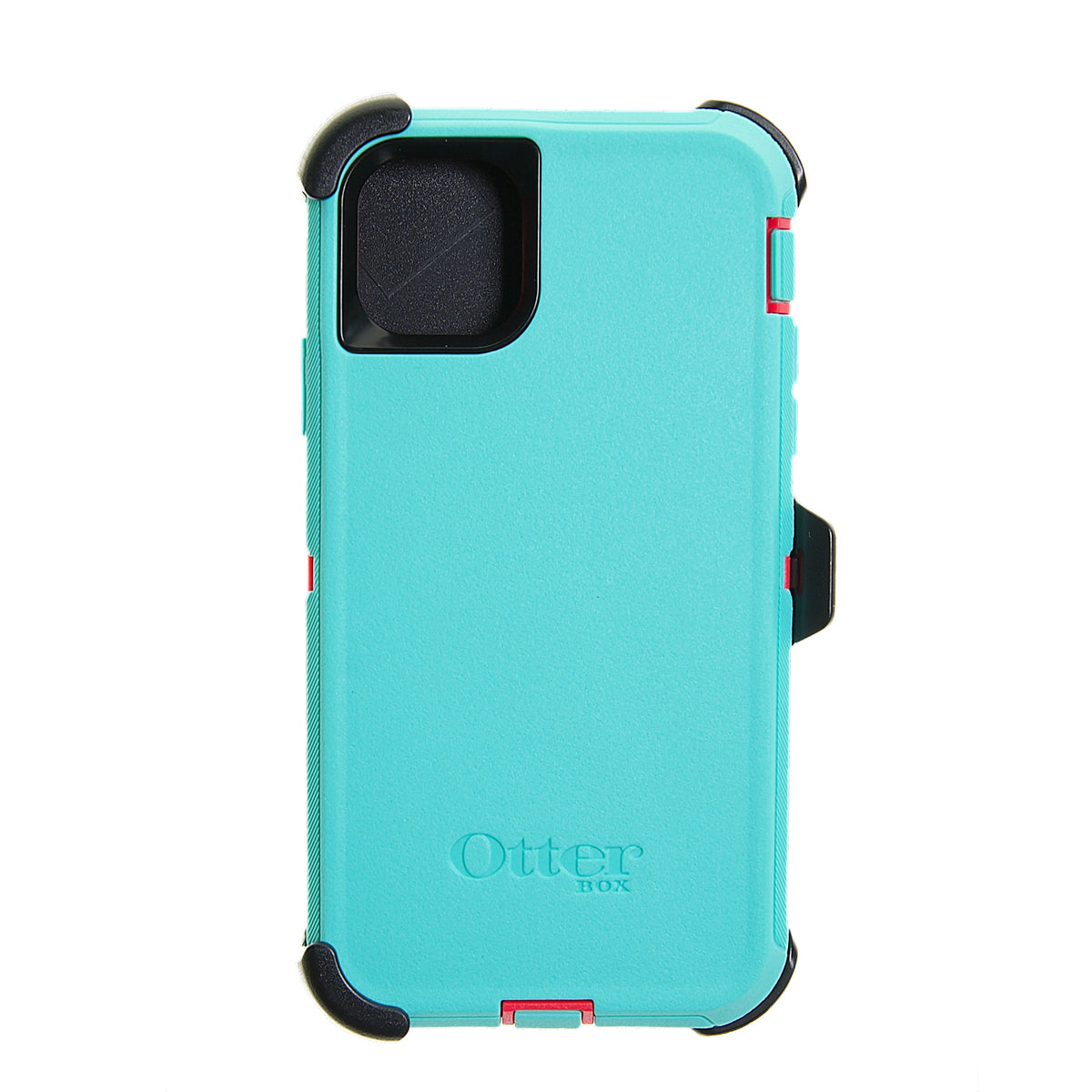 estuche proteccion otterbox defender apple iphone 11 pro color turquesa / rosado