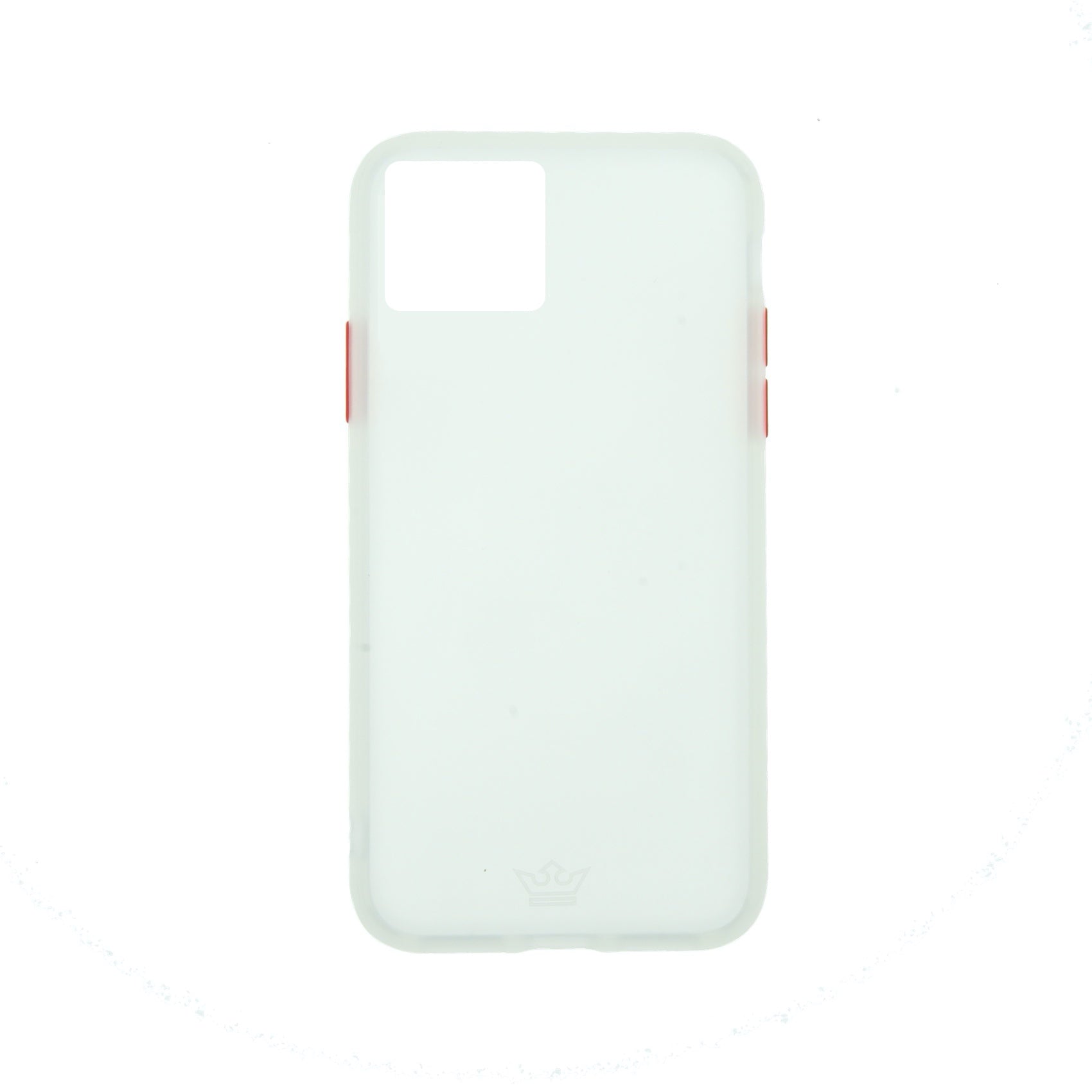 Estuche El Rey Hard Case para iPhone 11 Pro - Blanco/Transparente - IPH11PDG002
