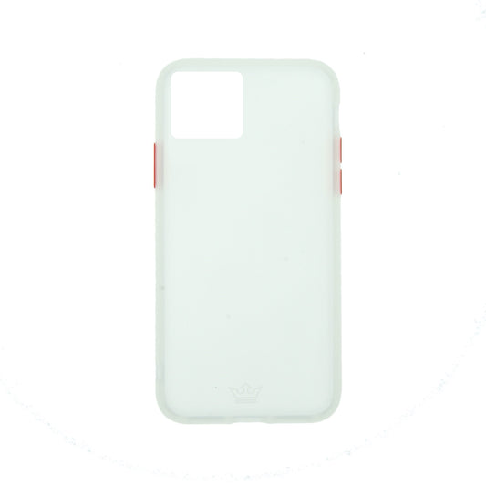 Estuche El Rey Hard Case para iPhone 11 Pro - Blanco/Transparente - IPH11PDG002