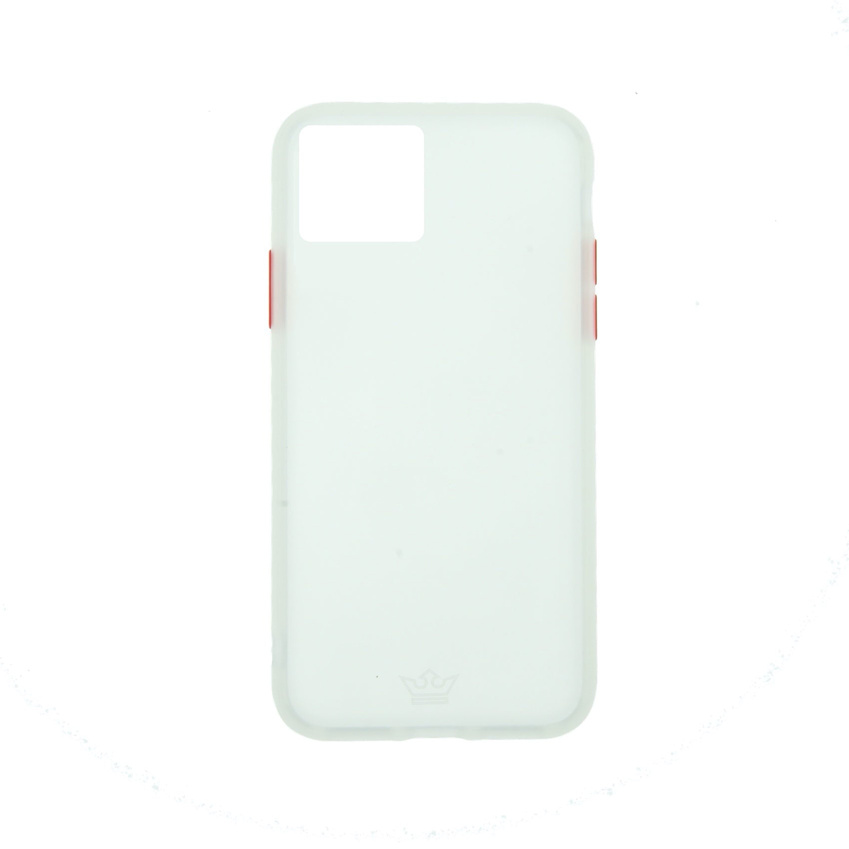 estuches proteccion el rey hard case marco apple iphone 11 pro color blanco / transparente