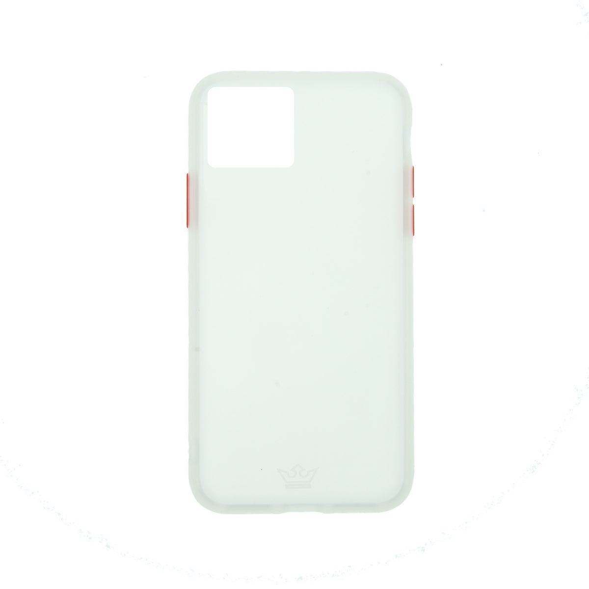 estuche proteccion el rey hard case marco apple iphone 11 pro color blanco / transparente