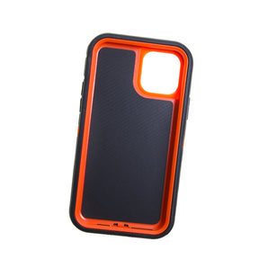 Estuches Proteccion El Rey Defender Apple Iphone 11 Pro Color Negro / Naranja