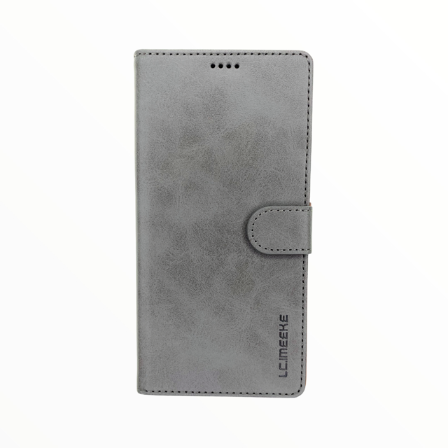 Estuches Carteras Lc Imeeke Folio Libreta Con Porta Tarjeta Apple Iphone 11 Pro Max Color Gris