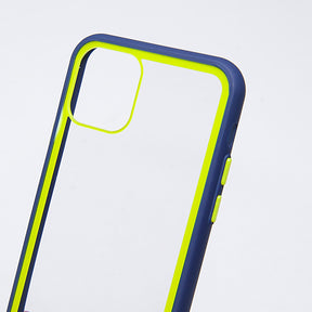 estuches transparente el rey apple iphone 11 pro color azul / transparente