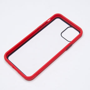 Estuches Transparente El Rey Apple Iphone 11 Pro Color Rojo / Transparente