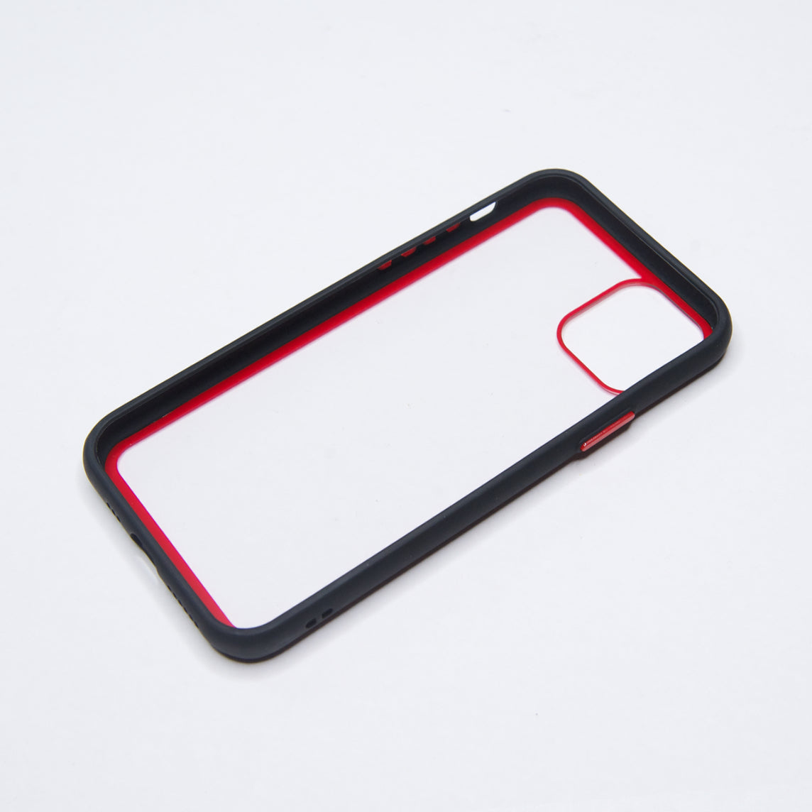 estuche transparente el rey apple iphone 11 pro color negro / transparente