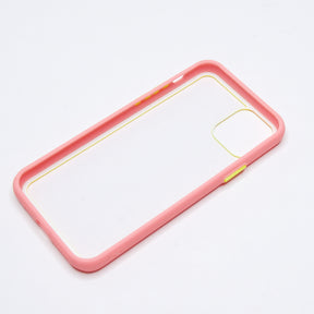 Estuches Transparente El Rey Apple Iphone 11 Pro Color Rosado / Transparente