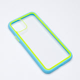 Estuche transparente el rey apple iphone 11 pro max color celeste / transparente